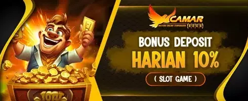 Reload Bonus Harian 10% promotion